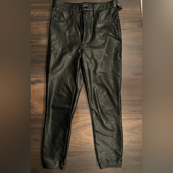 Abercrombie and Fitch leather pants - Picture 1 of 2